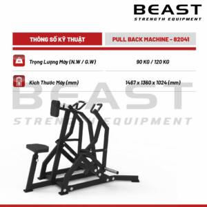 Máy tập lưng Beast Pull Back Machine