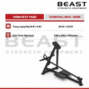 Máy kéo lưng Beast Stand Pull Back