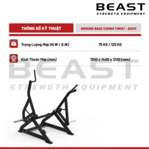 Máy tập đa năng Beast Ground Base Combo Twist 2