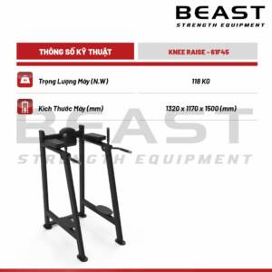 Khung tập bụng Beast Knee Raise