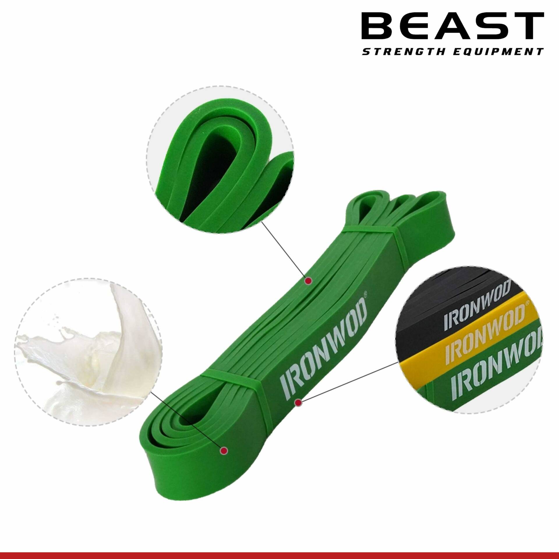 Dây kháng lực Ironwod Resistance Bands 4 Dây kháng lực Ironwod Resistance Bands