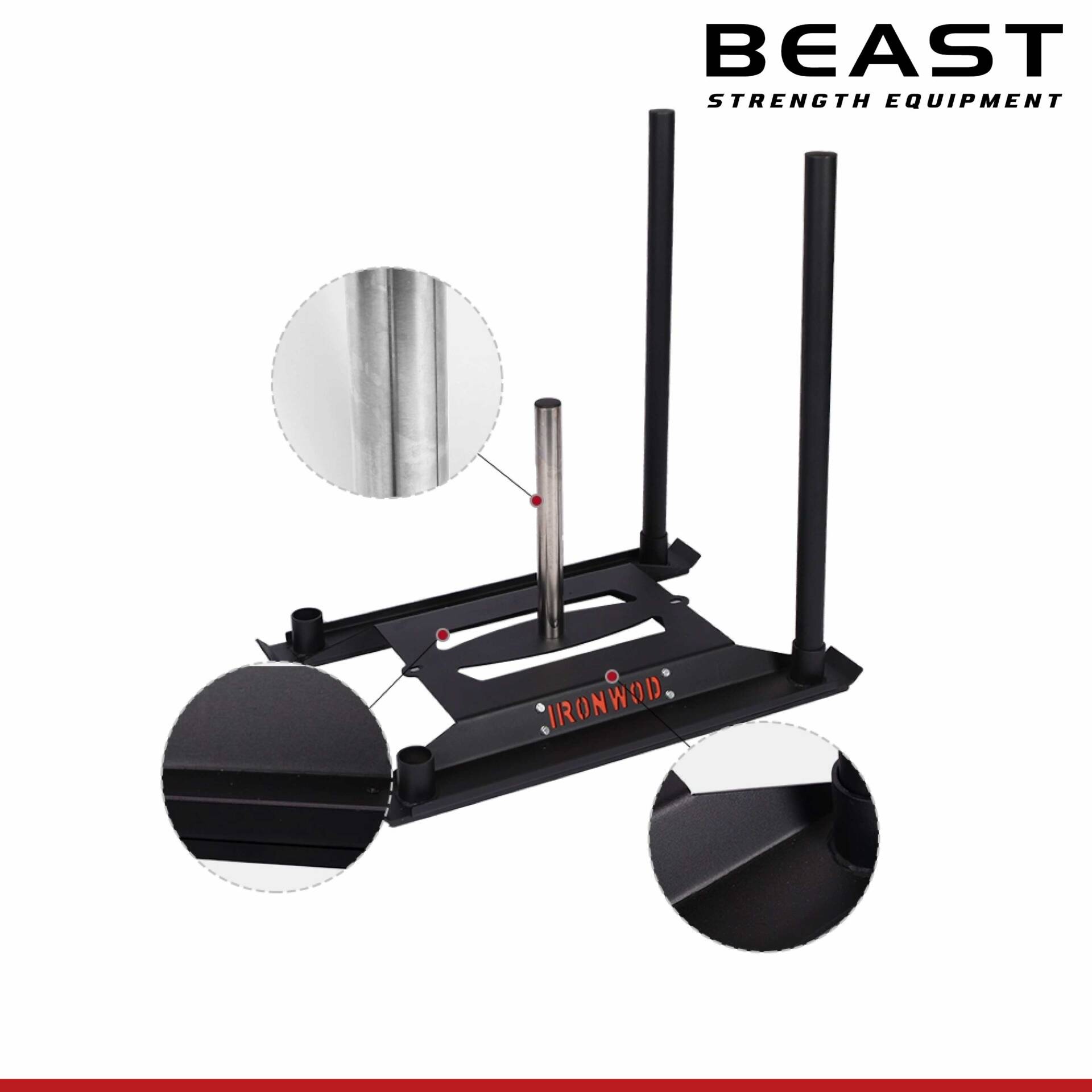 Xe trượt tập thể lực Ironwod Power Sled 15 Xe trượt tập thể lực Ironwod Power Sled