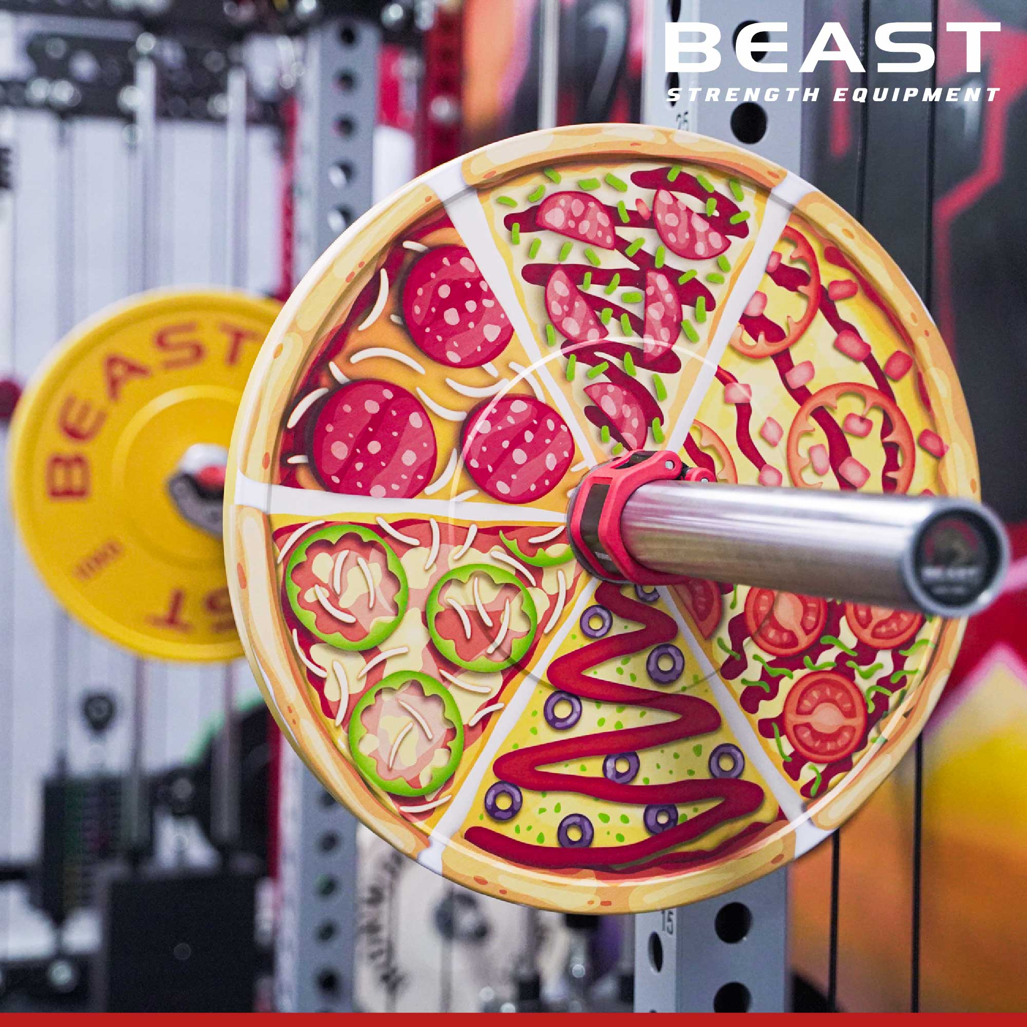 Bánh tạ Pizza - Beast Bumper Plate