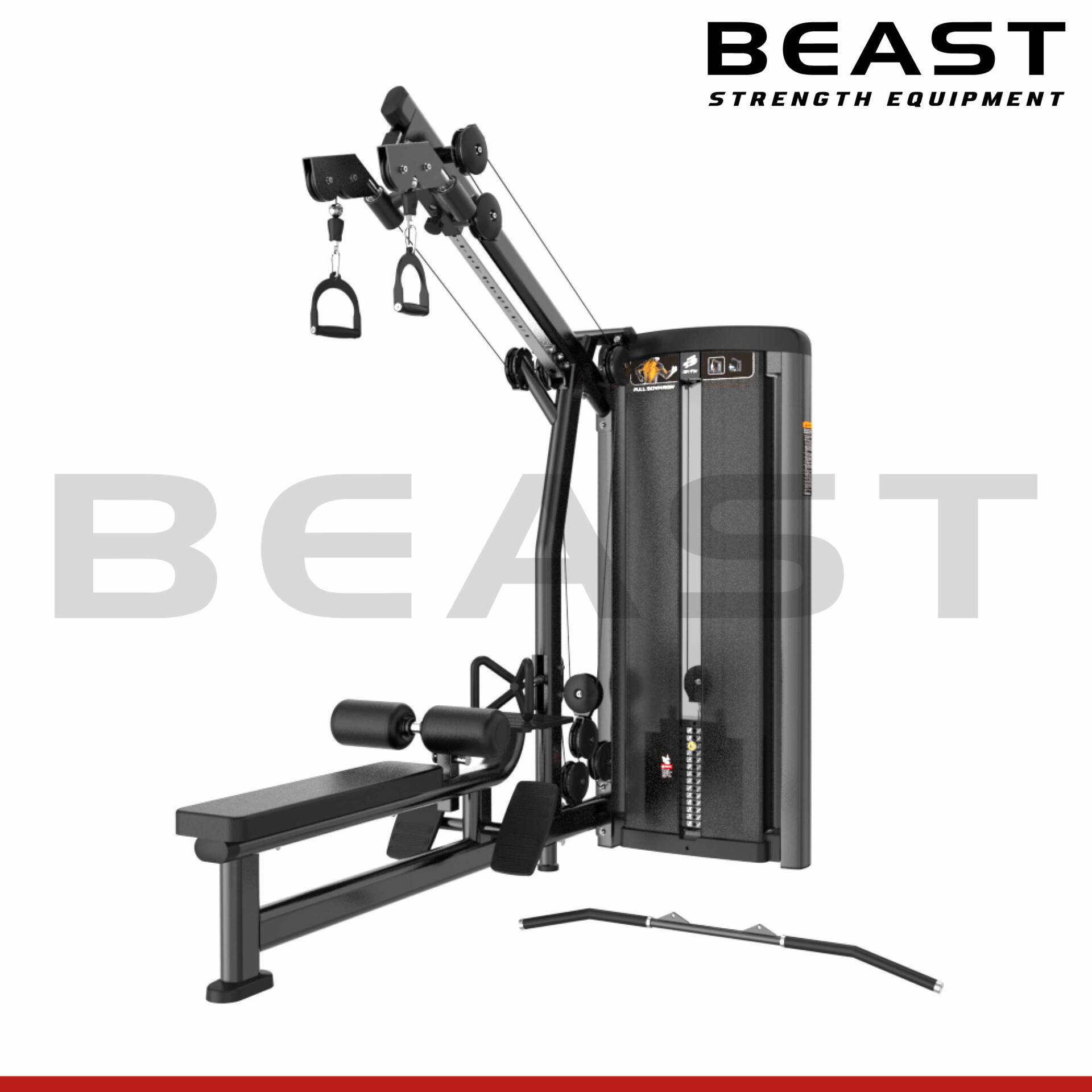 Máy tập lưng xô 2 in 1 Predator