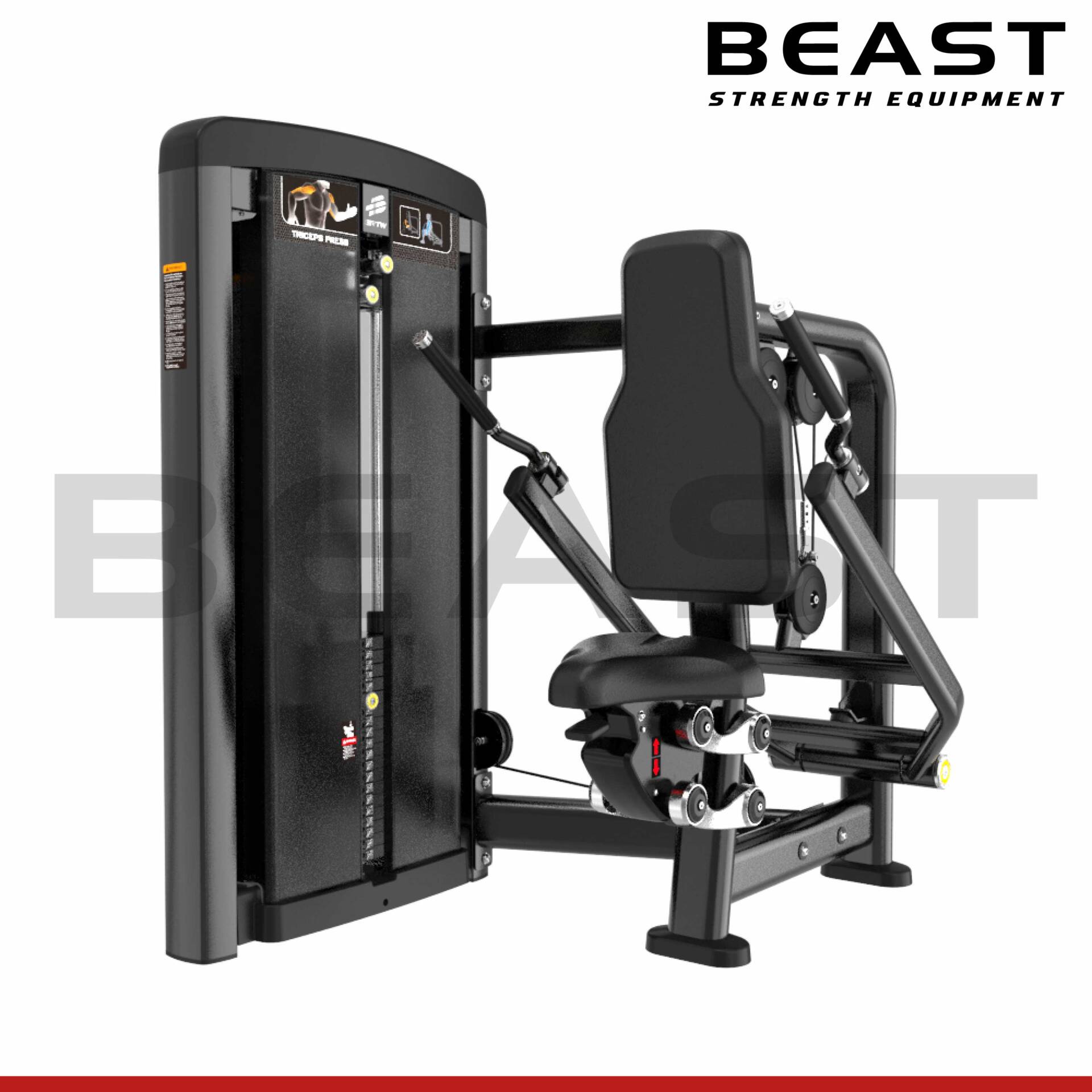 Máy tập tay sau Predator Seated Dip