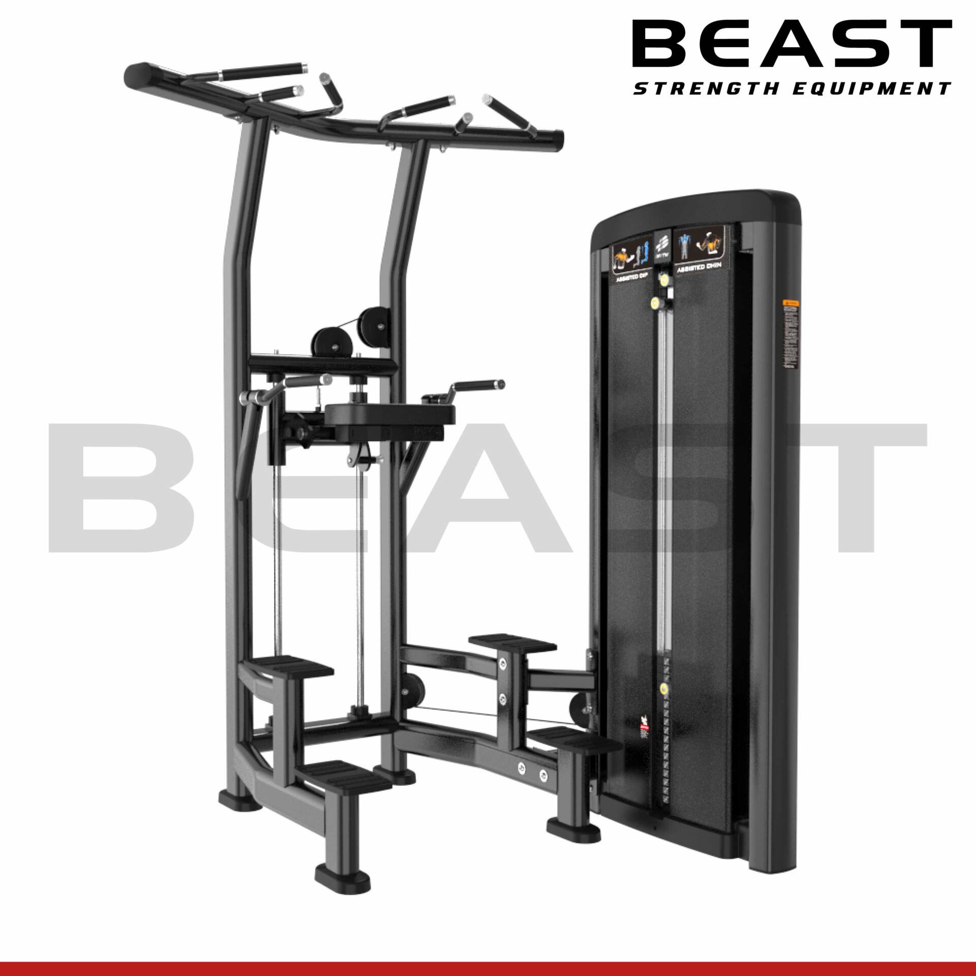 Máy tập lưng ngực Predator Chin Dip Assisted