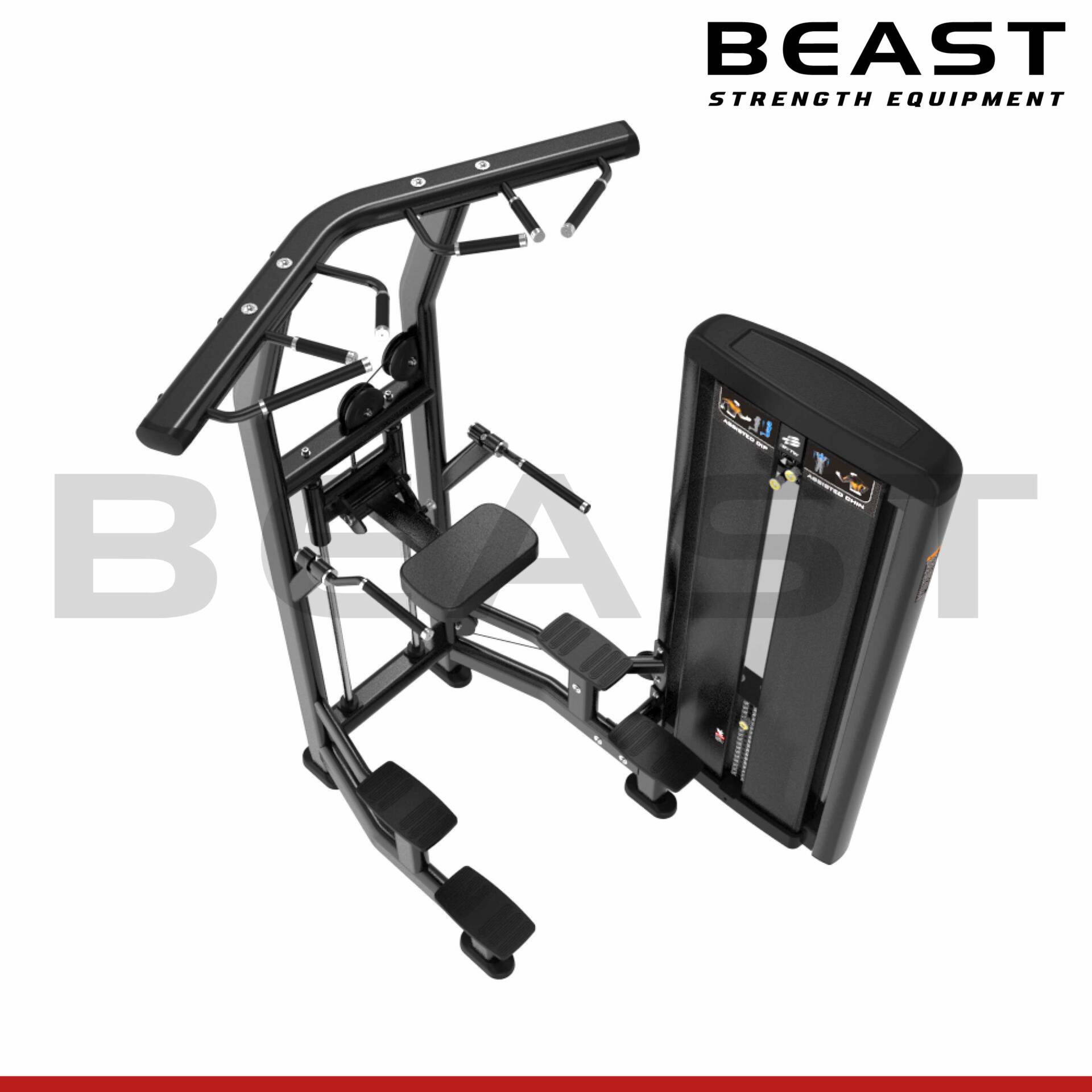 Máy tập lưng ngực Predator Chin Dip Assisted