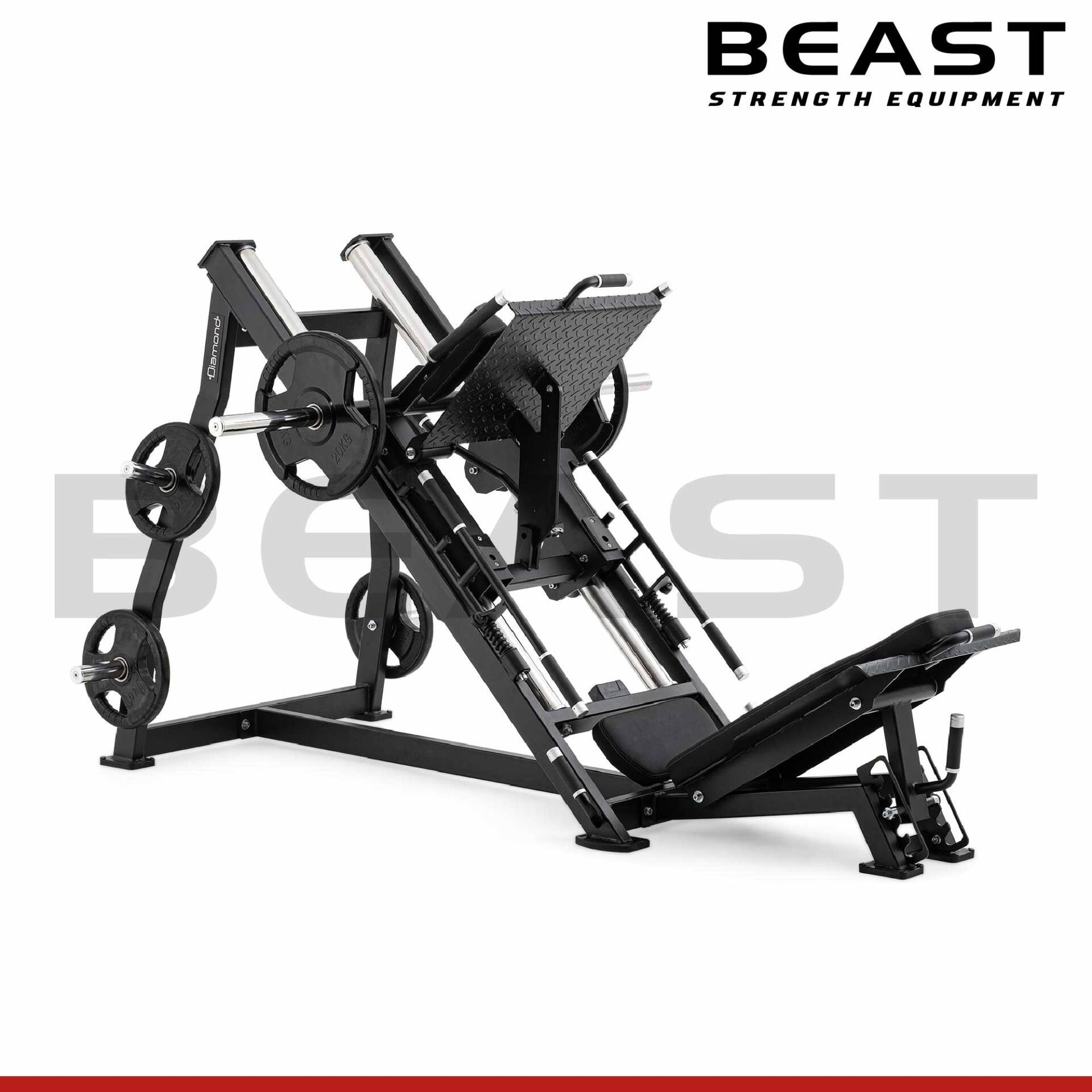 Máy tập chân S500 Diamond Leg Press & Hack Squat 9 Máy tập chân S500 Diamond Leg Press & Hack Squat
