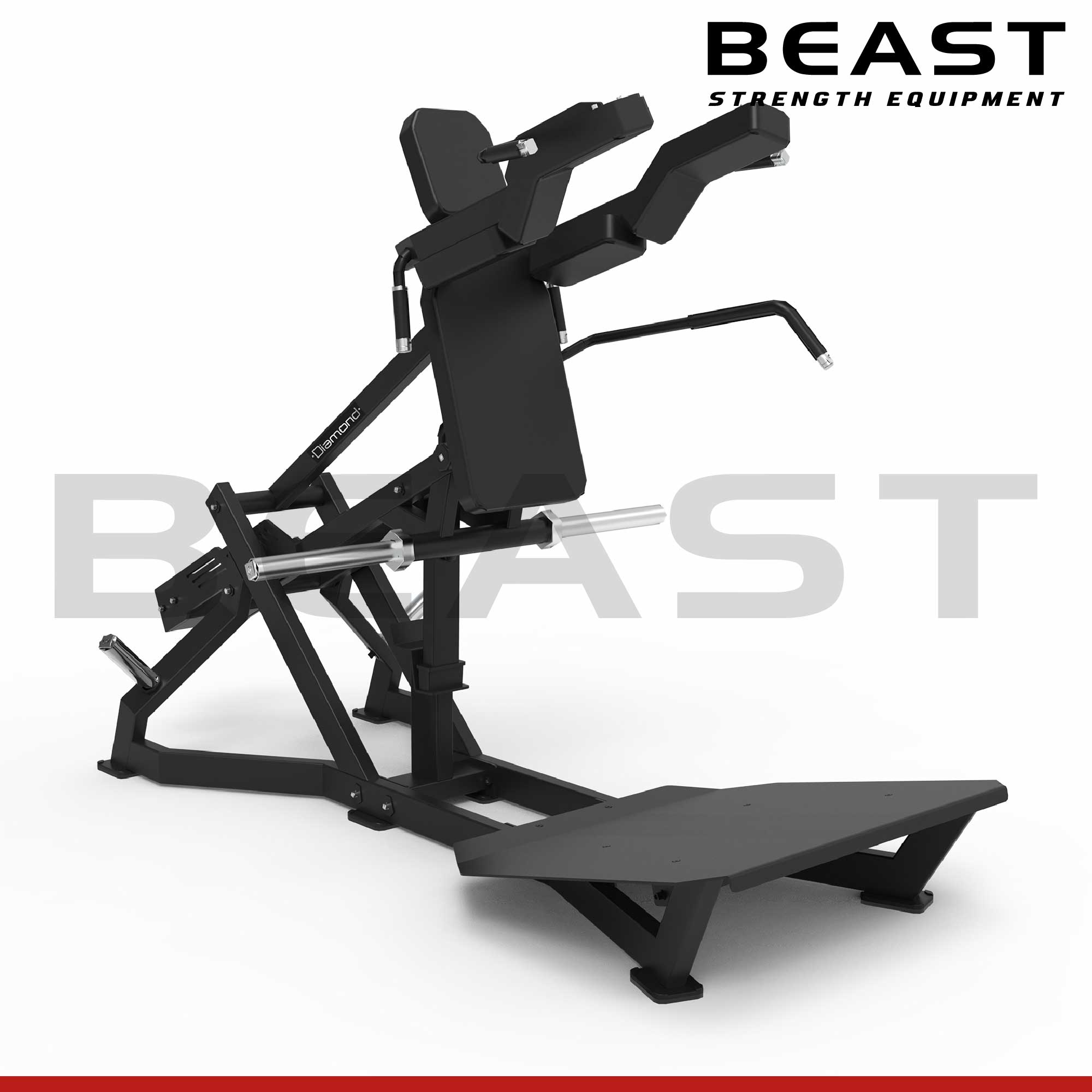 Máy tập chân S500 Diamond Hack Squat