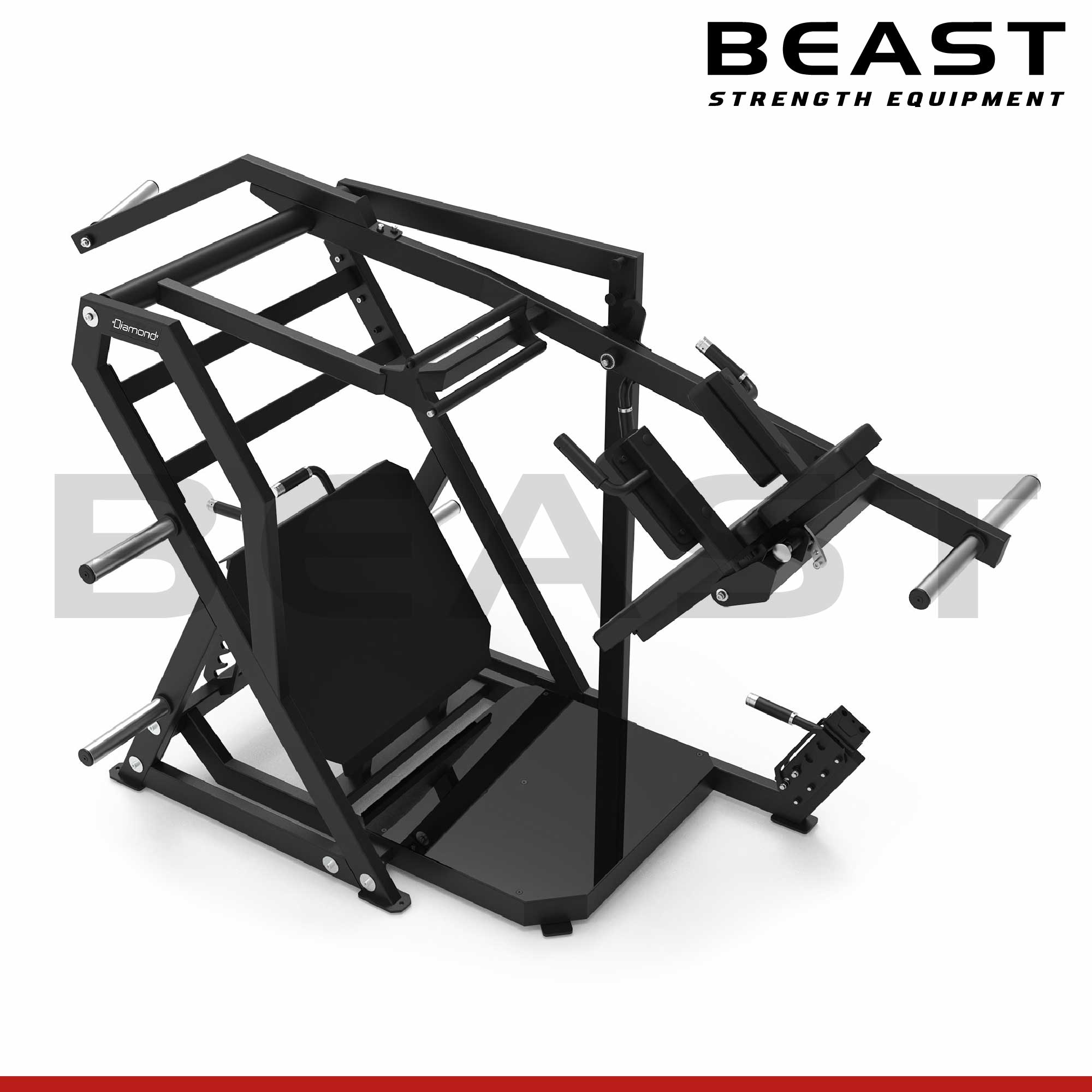Máy tập chân S500 Diamond Pendulum Squat