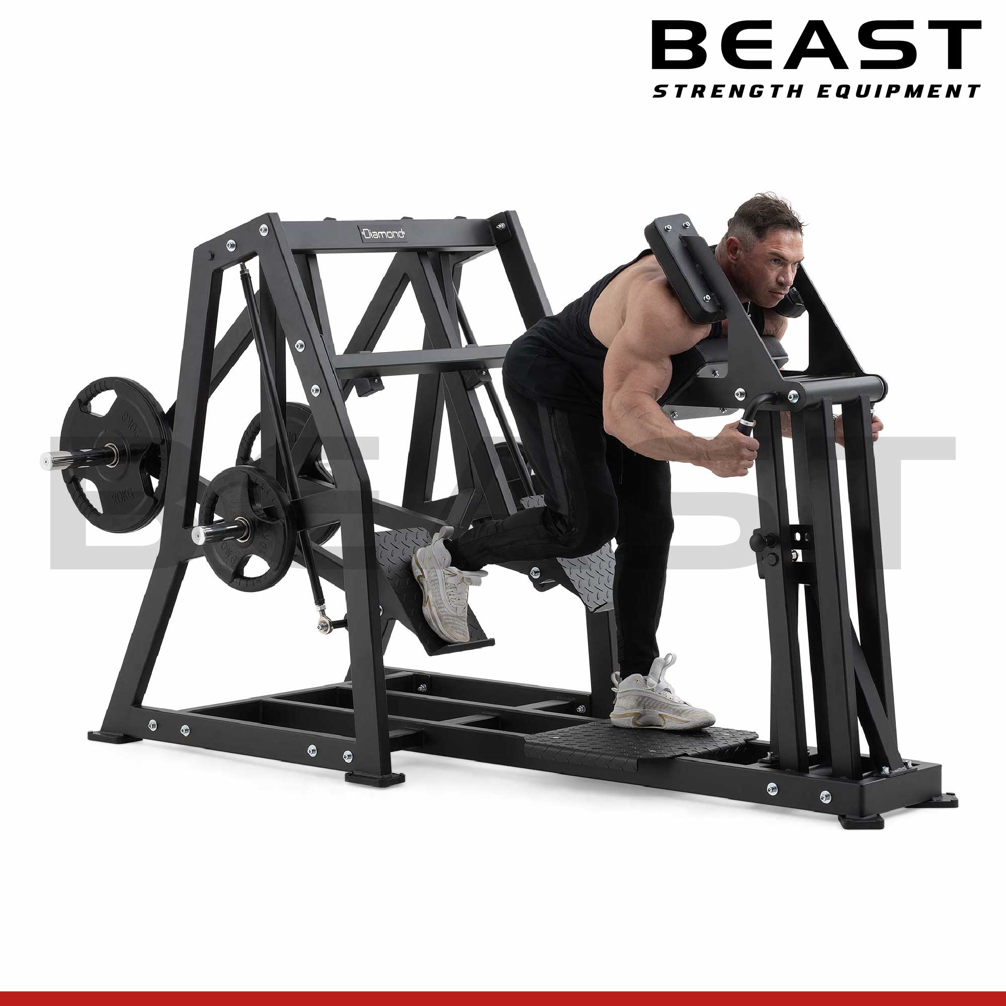 Máy đạp đùi S500 Diamond Prone Leg Press