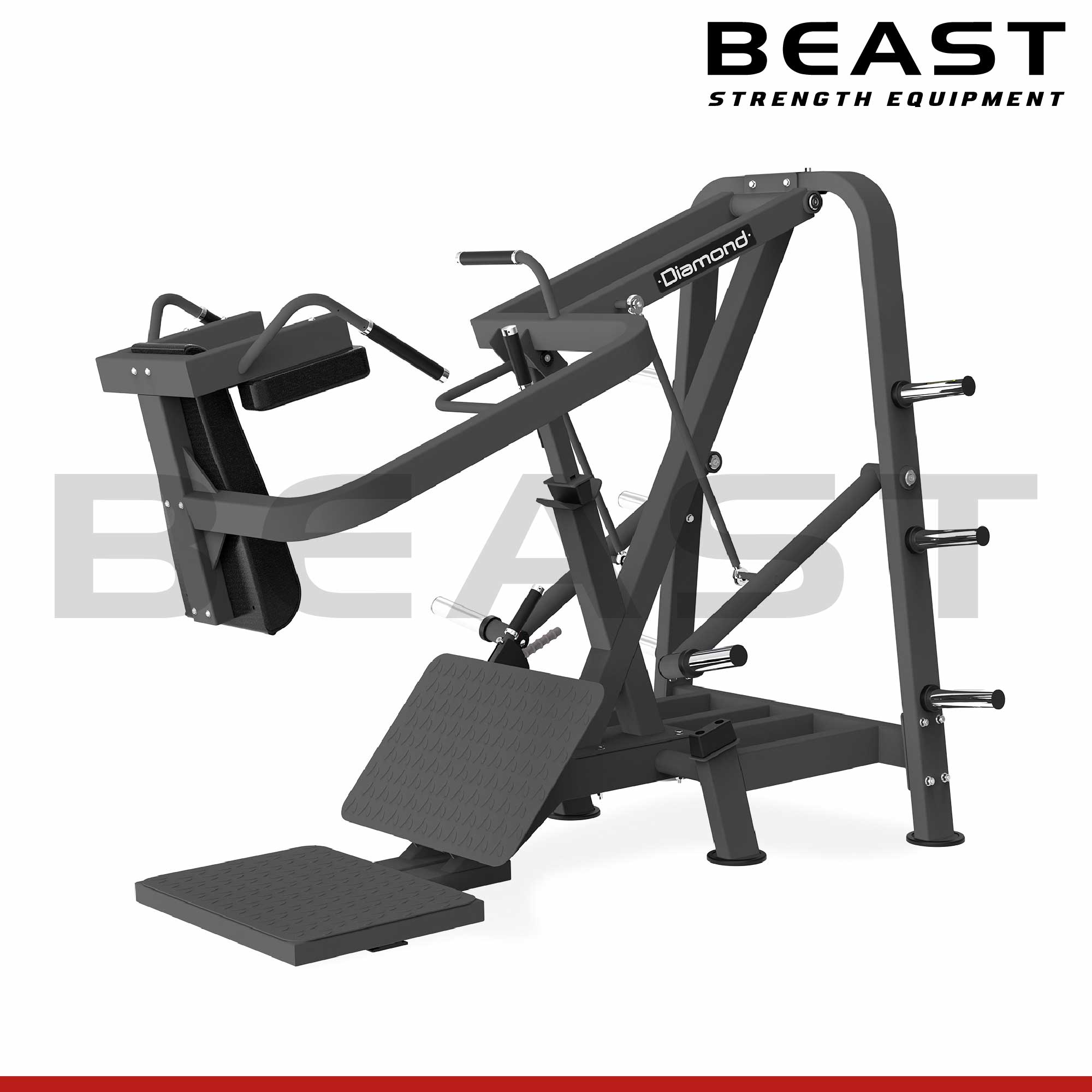 Máy tập chân S500 Diamond Super Squat