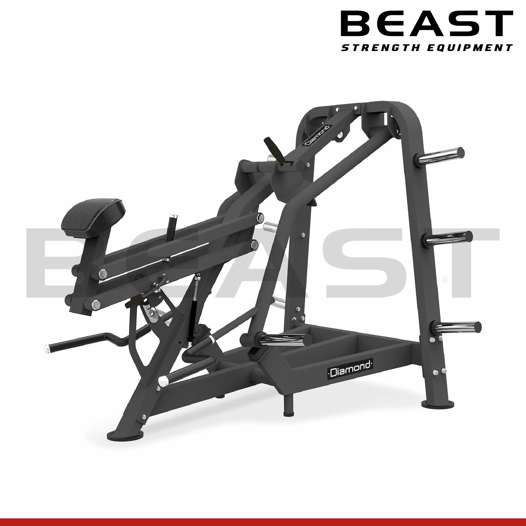 Máy tập lưng S500 Diamond T Bar Row Machine