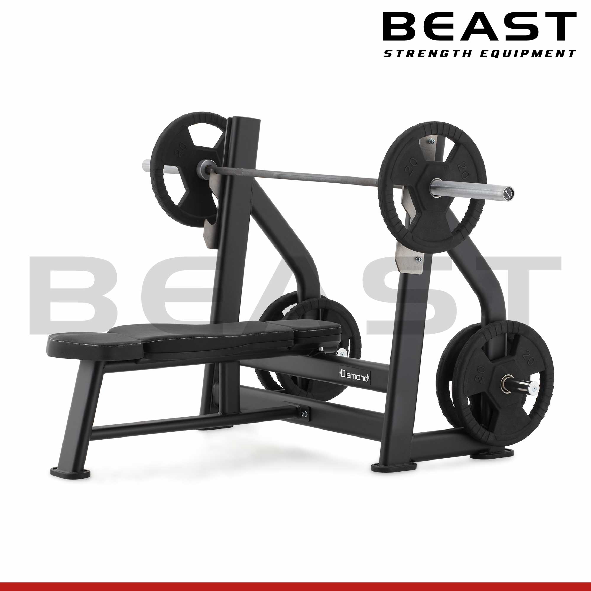 Ghế đẩy ngực S550 Diamond Olympic Flat Bench
