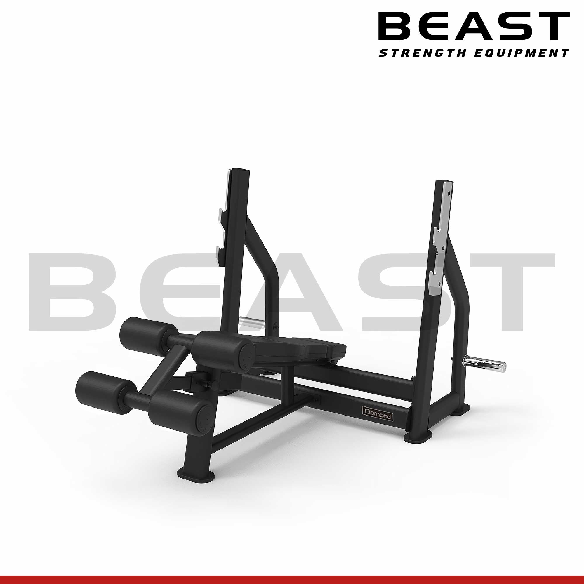 Ghế đẩy ngực dốc S550 Diamond Decline Olympic Bench