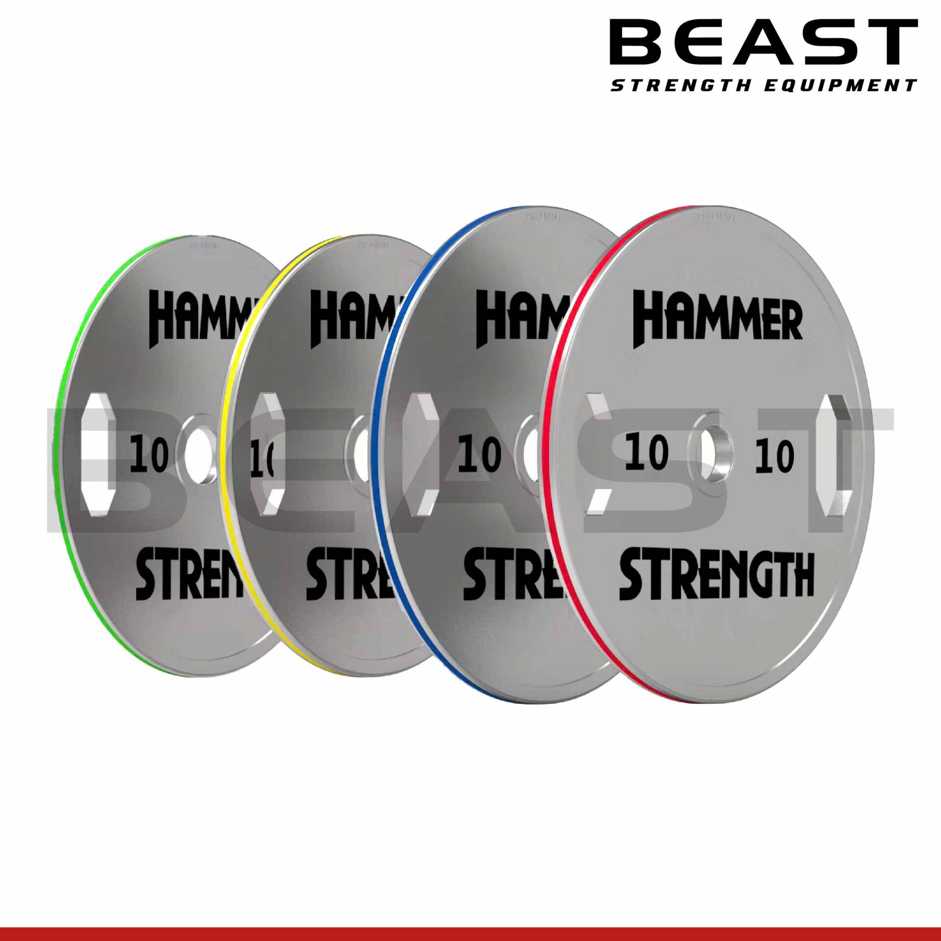 Bánh tạ Chrome Grip Hammer Strength